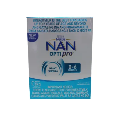 NAN OptiPro One Infant Formula for 0-6 Months 1.3kg
