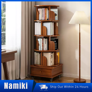 Namiki Storage Rack Bookshelf Floor Standing Display Shelves Rack Household Multi-Layer Bookcase Drawer Cabinet书柜