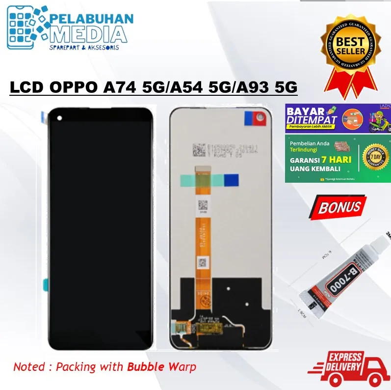 Display Per A93 5G Display LCD Touch Screen Per Oppo A74 5G CPH2263 - Schermo Di Ricambio Nero, Made In China Schermo Apple Watch 3