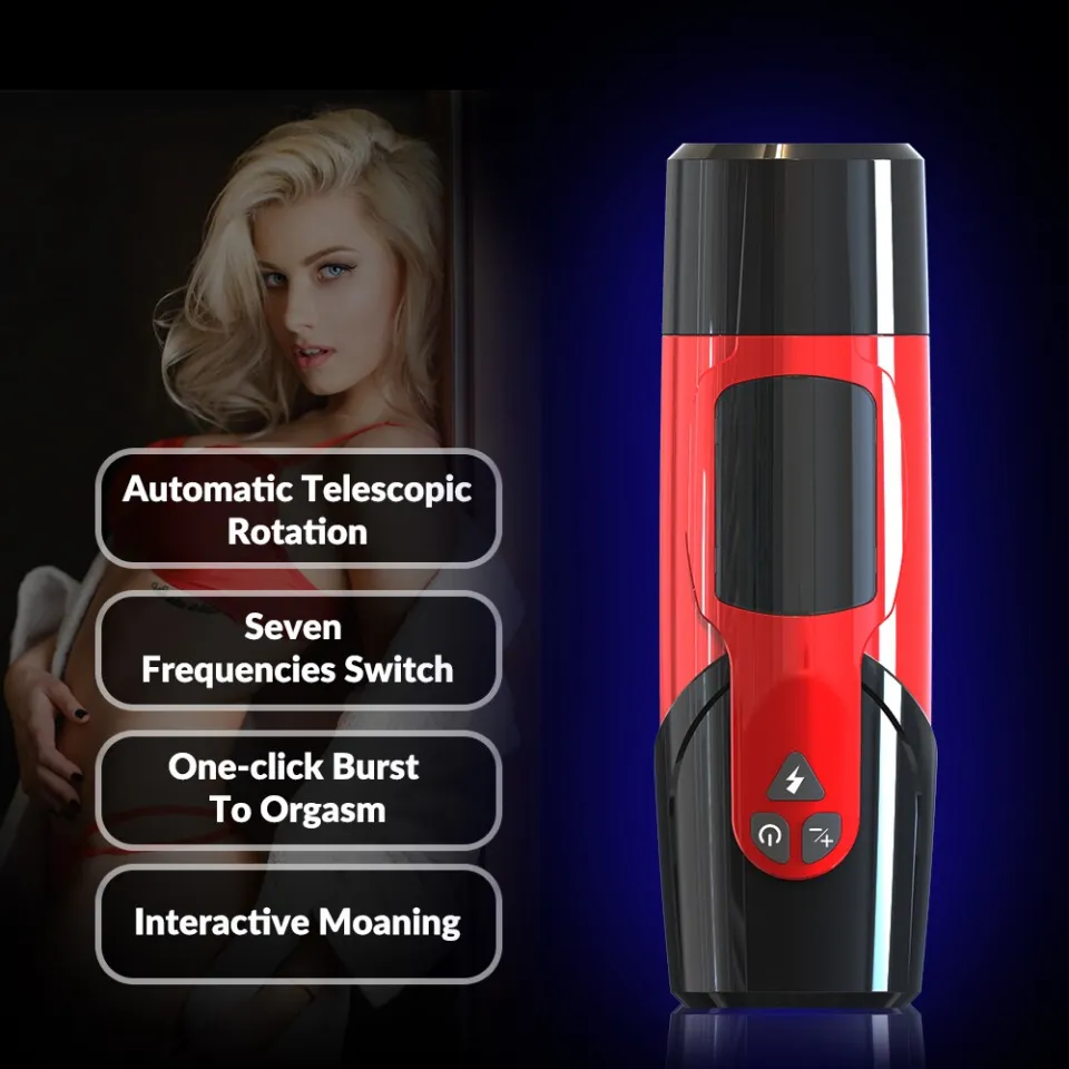 switch sex toy for men Automatic Male Masturbator with Thrusting and Rotating main image 1