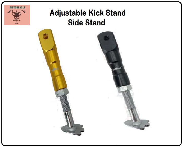 EURO Vperman/ Motorcycle Adjustable Kickstand Side Stand