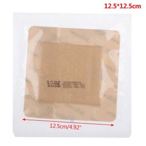 5 Sizes Pressure Ulcer patches Silicone Gel Dressings Adhesive Bandages for Bedsores Pressure Ulcer Stickers Buttock Wound Dressings Large Waterproof Patches