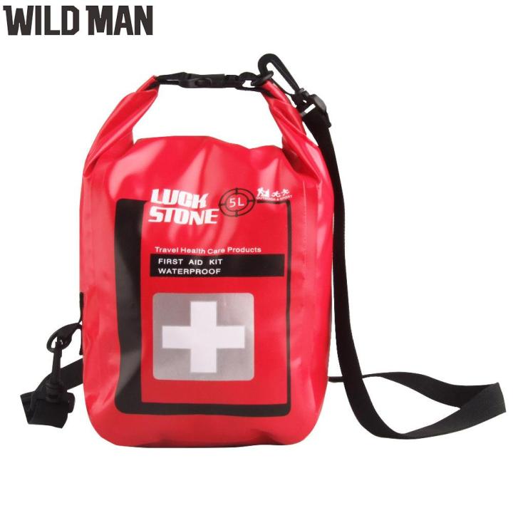 Ready) Outdoor First Aid Kit Bag Waterproof Medical Emergency