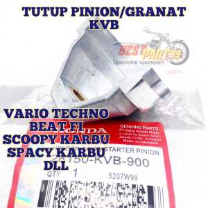 ori Tutup Gigi Stater Pinion Granat All Matic honda Vario/Techno Beat/Beat Fi Stater Kasar Scoopy Carbu Spacy 28150-KVB-900 kualitas original ori asli presisi memiliki kualiats yang bagus sehingga membuat anda nyaman dalam berkendaraan ahm