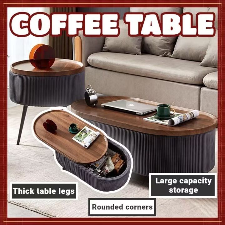 【insu8shi】Coffee Table Nordic Side Table Small Table Tea Table Enclosed ...