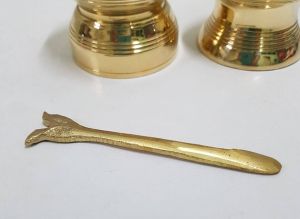 BrassByfa F1023 ไม้ป้ายปูน ทองเหลือง ใช้ป้ายทาปูนกินหมาก ไม้ทา ไม้ป้าย