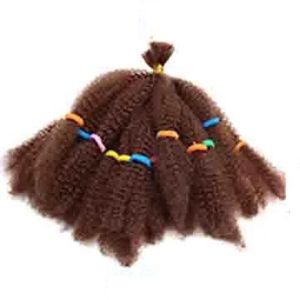 NBANLIKE Tự làm Hàng ngày Tiệc tùng Mềm Sợi chịu nhiệt Nam Châu Phi Nối tóc Tự nhiên Tóc Giả dreadlock Ombre Tóc Xoăn tổng hợp kiểu afro Bím tóc số lượng lớn Tóc bện móc