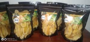 JRB CRISPY BANANA CHIPS / HEALTHY SNAKS / 100 % ORGANIC