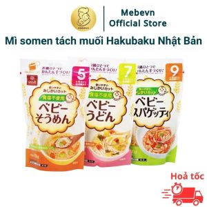 Mì somen tách muối Hakubaku Nhật Bản gói 100g bổ dưỡng an toàn mì somen cho bé từ 5 tháng