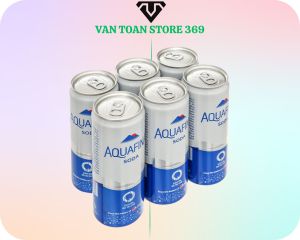 Nước uống có gaz AQUAFINA soda lon 320ml