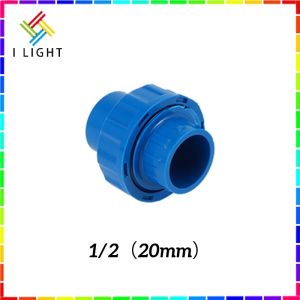 （Fast Delivery）PVC Blue Union Patent 1/2 inch 3/4 inch 1 inch (20mm 25mm 32mm) DIY water pipe fittings