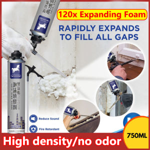 👍 Quick Caulk👍 Sealant Foam Spray Polyurethane Expanding Foam  Pu Foam 750ml/900g For Waterproof Caulking And Plugging Holes Suitable For Wall Cracks Door And Window Cracks Air Conditioning Holes Preventing Mice And Bugs From Entering The Room