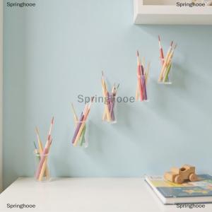[COD] Springhooe 6Pcs Doll House Learning Scene Accessories 1:12 Dollhouse Miniature Small Pen Cup Holder With Color Pencil