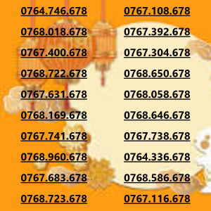 Sim Mobifone phong thủy 678 tài lộc phát triển bền vững sự nghiệp thăng tiến (CHƯA KÍCH HOẠT PHẢI ĐĂNG KÝ CHÍNH CHỦ )