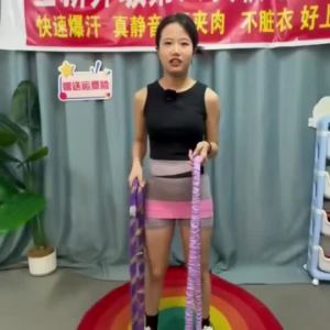 【Ship in 24H】全新升级软呼啦圈耐磨全包弹簧减肥瘦腹腰燃脂不伤腰家用成人健身New upgraded soft hula hoop wear-resistant all-inclusive spring reductionQA