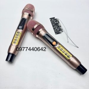 Micro loa kéo vàng chống hú củ micro k8 hát nhẹ