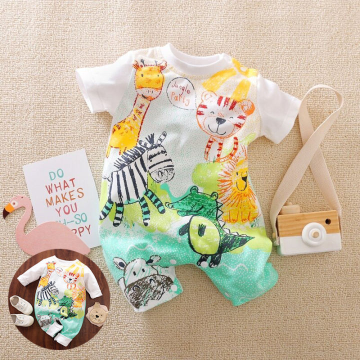 Baby Clothes Sets 100% Cotton Long Sleeve Short Sleeve Baby Animal