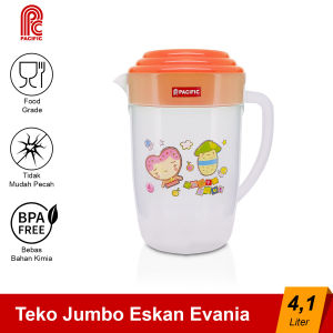 PACIFIC Evania Eskan Jumbo Water Jug Wadah Air Minum Plastik Food Grade 4.1 L
