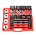 28pcs Car Universal Bush Bushes Bushing Bearing Puller Removal Insertion Installation Tools Set Press Pull Sleeve Kit. 