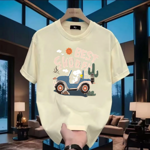 LC.TRADING เสื้อยืดเเฟชั่นใหม่ แฟชั่นฤดูร้อน สำหรับผู้ชายและผู้หญิง เหมาะสำหรับใส่เล่นใส่เที่ยว ยืดหยุ่นใส่สบาย B0230