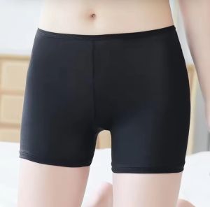 กางเกงซับใน ขาสั้น ไม่ม้วน เรียบ เนียน ผิว สวย ใส่สบาย ผู้หญิง สีดำ เนื้อ ผ้านิ่ม กางเกงใน ซับใน กางเกงกันโป๊ กางเกงซับในผู้หญิง