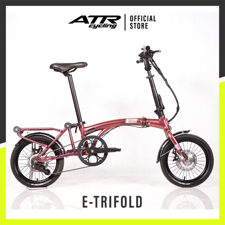 Lipat Trifold United E Bike Tri Fold United Bike Sepeda Lipat