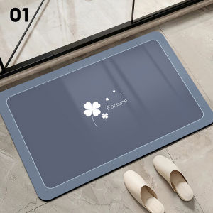 Super Absorbent Floor Mat Soft Quick-Drying Diatom Mud Bath Non-Slip Floor Mat Simple Kitchen Doormat