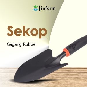INFARM - Sekop Besi Tanah Peralatan Kebun Kualitas Premium Import Sekop Tanaman Sekop Kebun Sekon Tanah Kebun Tanaman Sekop Besi Anti Karat Sekop Premium