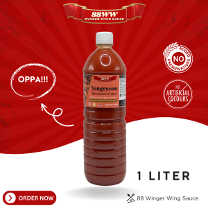 YANGNYEOM/KOREAN SPICY (PERFECT FOR YOUR CHICKEN WINGS AND SAMGYUPSAL) BUSINESS & HOME USE - 1 LITER