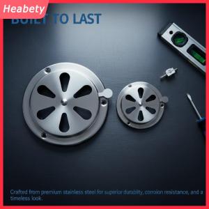 Heabety Có Thể Điều Chỉnh 95Mm 125Mm Không Khí Vent Lưới Tản Nhiệt Vòng Ống Bìa Cho Phòng Ngủ Phòng Khách Yên Tĩnh Kiểm Soát Luồng Không Khí