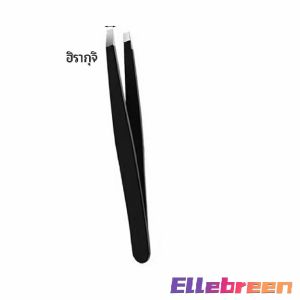 Eyebrow plucking Tweezers Stainless Steel No-Slip Professional Trimmer Eyelash Clip Flat/oblique