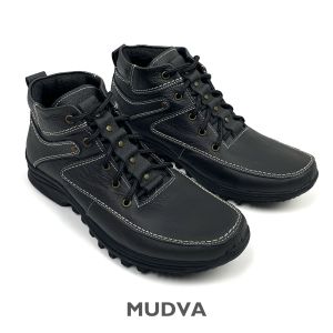 Sepatu Pria Kulit Boots Casual Boot Hiking Touring MAD04