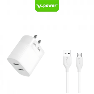 C117 Quick Charger 3.4A Output for Android /iOS / Type c - Charging Cable
