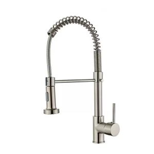 SXH Spring-loaded multifunctional pull-out faucet for home kitchen sinks dual outlet for hot and cold water