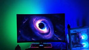 Mishilei LED Strip Light Dream Color DIY Atmosphere Decor Lamp Smart Ambient PC Gaming Lighting WIndows /Mac Display Monitor Sync