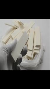 Hanson8 2 Pcs or 1 Pc Bovine Bone Shank Handle Blanks Scale Slab Folding Pocket Handle Patch DIY Material Z5Q1T