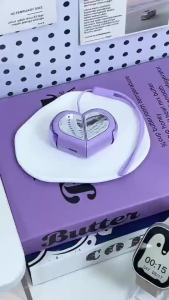 heart M520 Bluetooth Earphone Sport Wireless Headphone With Mic BT 5.3 HiFi Women Cute Gift