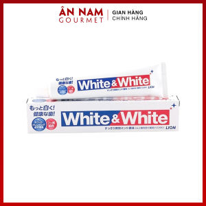 Kem Đánh Răng White & White Nhật Bản Lion