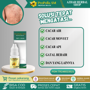 Propolis SM Obat Penghilang Cacar Cacar Air Cacar Monyet Cacar Bernanah Gatal Karena Cacar