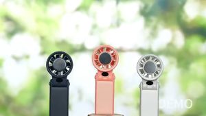 Original UME Rechargeable GF06 Turbo Fan with Digital LED Display and 199 Wind Speed Handheld Fan