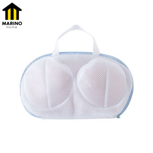 Marino ถุงซักถนอมผ้า ถุงซักผ้า ถุงตาข่าย สำหรับซักเสื้อชั้นใน ตาข่ายสีขาว มีหูหิ้ว No.Y1173
