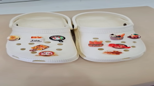 Charm jibbitz sticker 3D gắn dép cross mẫu A73