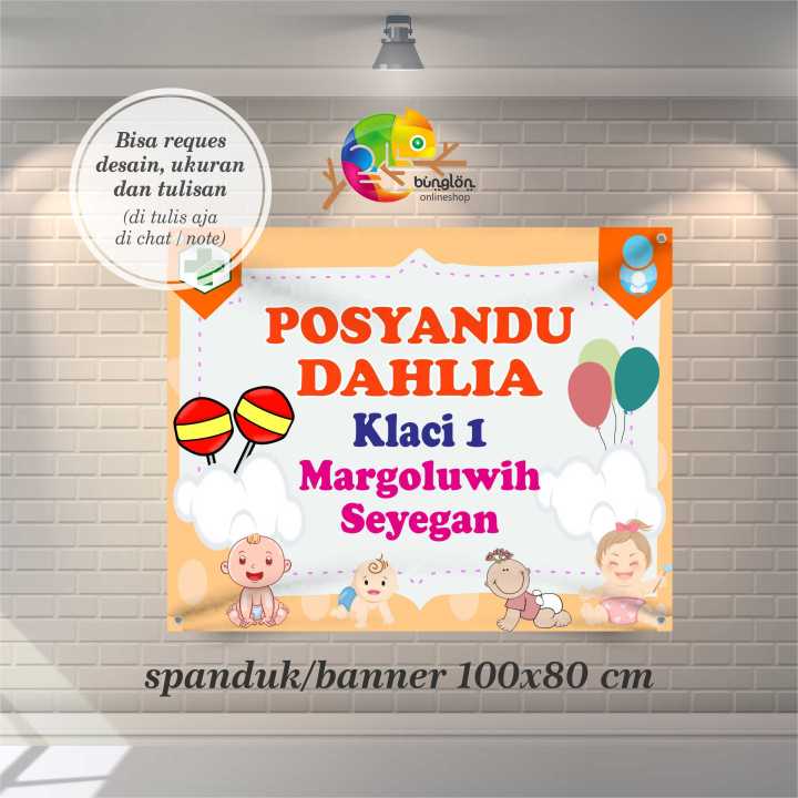 Spanduk Banner Posyandu Free Desain
