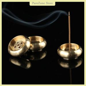 [PureZone] 1pcs High Quality 5 Holes Mini Brass Incense Incense Sticks Censer Stand Holder Home Decor