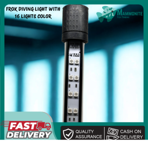 FROK 16 Colors Arowana Diving Light Submersible Light for Aquarium with Remote Control