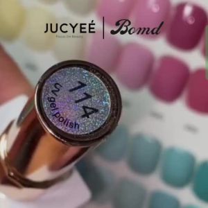 BOMD 10pcs Gel Kit 15ML White Bottle Solid Sweet Candy Nail Art Polish Set UV Gel