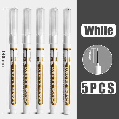 Big Capacity Black Blue Red Colors Long NIB Marker Waterproof Long Last Permanent Marker Pen