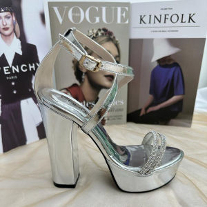 Choma Shoes- Sepatu Sendal High Heels 12 cm Hak Tebal