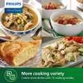 PHILIPS 3000 Series 16-in-1 MultiCooker – HD2237/73, Pressure Cooker, 1300W, 2 Pots, Reheat Function. 