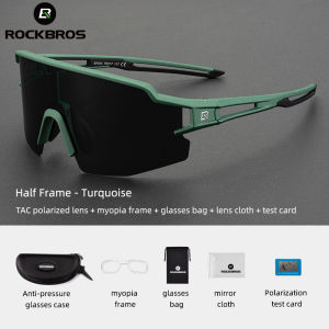 【มาถึงใน 3 วัน】ROCKBROS Sport Photochromic Polarized Glasses Cycling Eyewear Bicycle Glass MTB Bike Bicycle Riding Fishing Cycling Sunglasses